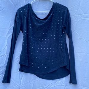 Navy Blue Long-Sleeve from Aeropostale